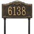 Gatewood Standard Lawn Address Plaque