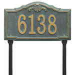 Gatewood Standard Lawn Address Plaque