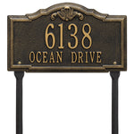 Gatewood Standard Lawn Address Plaque