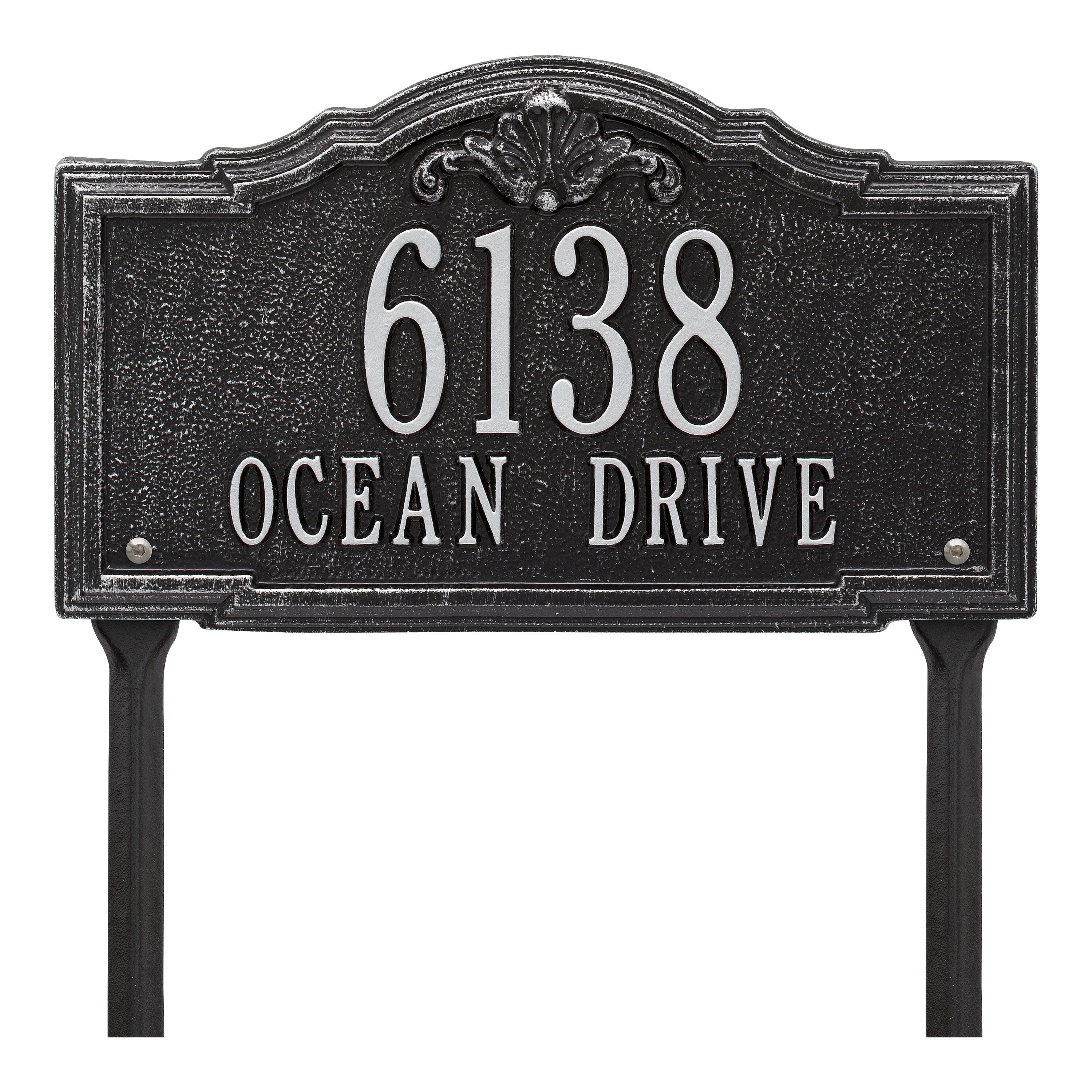 Gatewood Standard Lawn Address Plaque