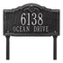 Gatewood Standard Lawn Address Plaque