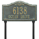 Gatewood Standard Lawn Address Plaque