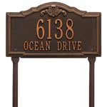 Gatewood Standard Lawn Address Plaque