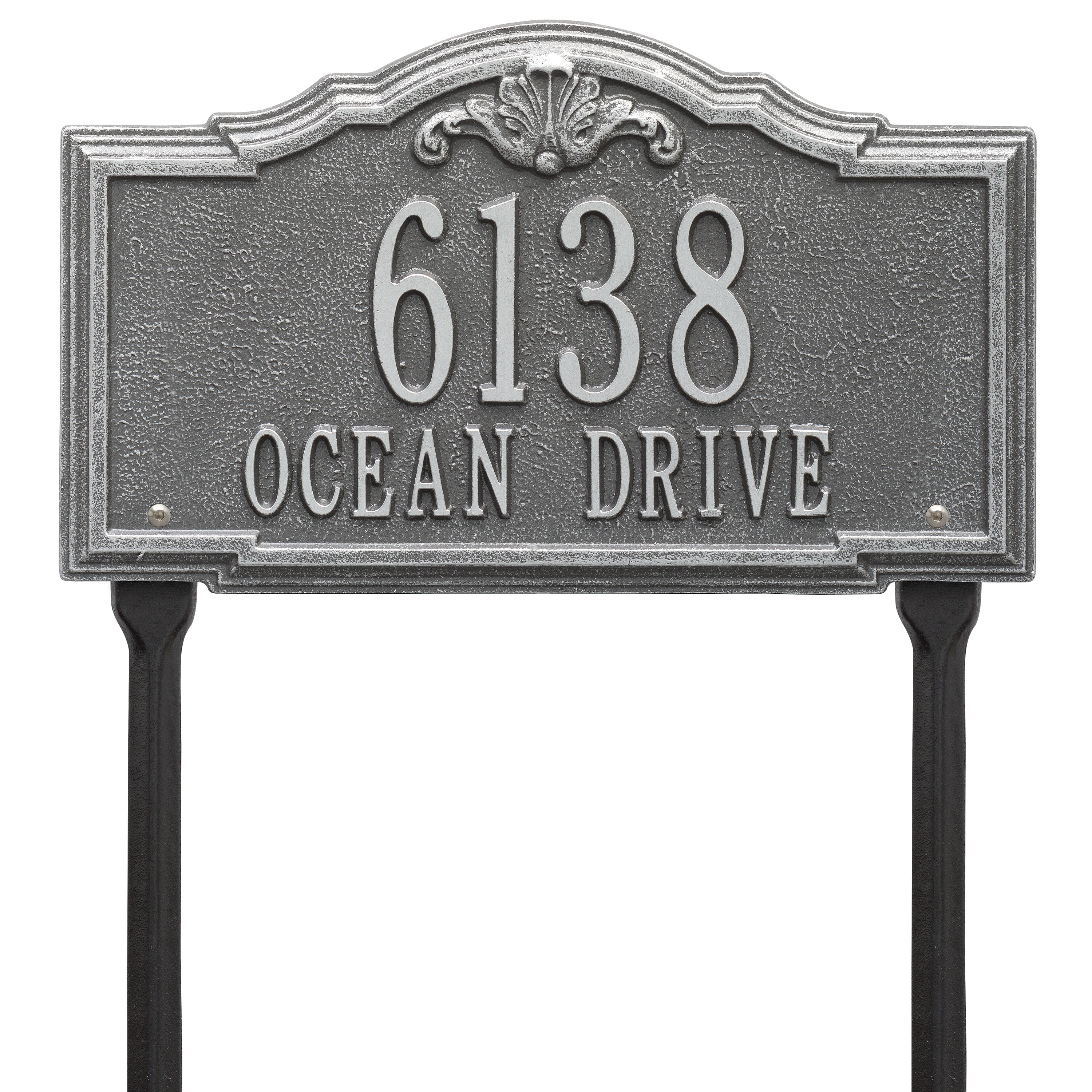 Gatewood Standard Lawn Address Plaque