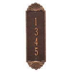 Shell Vertical Small Wall Plaque