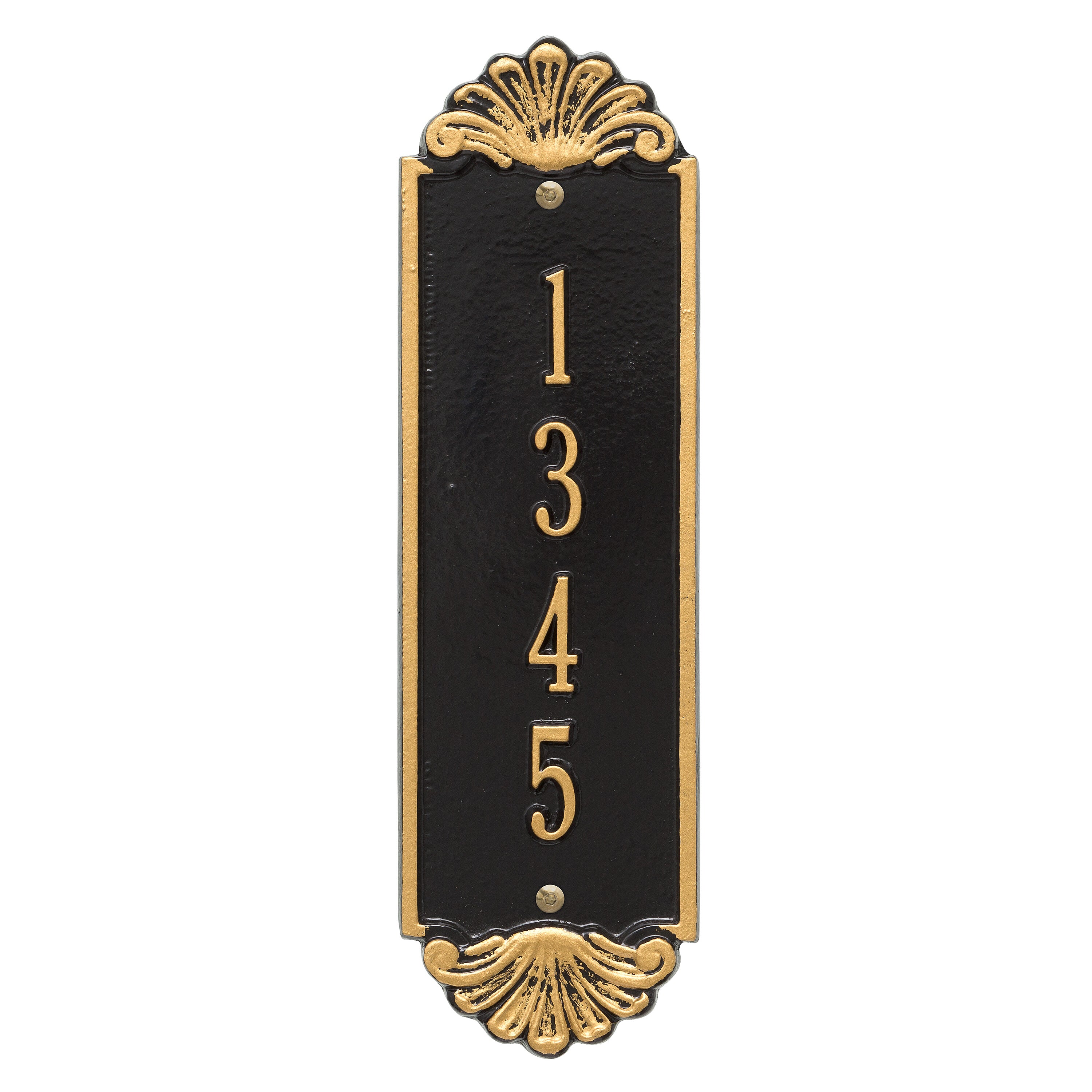 Shell Vertical Small Wall Plaque