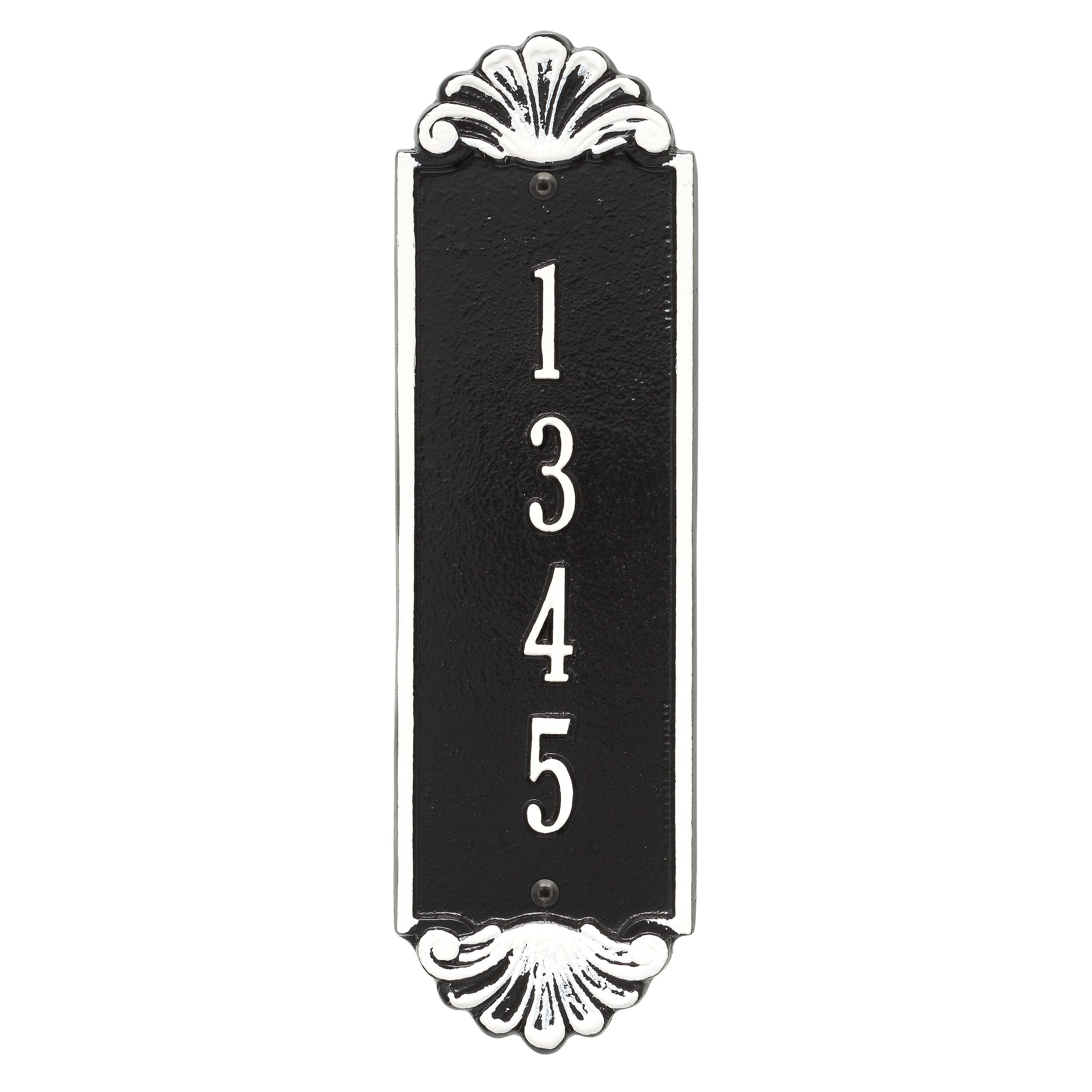 Shell Vertical Small Wall Plaque