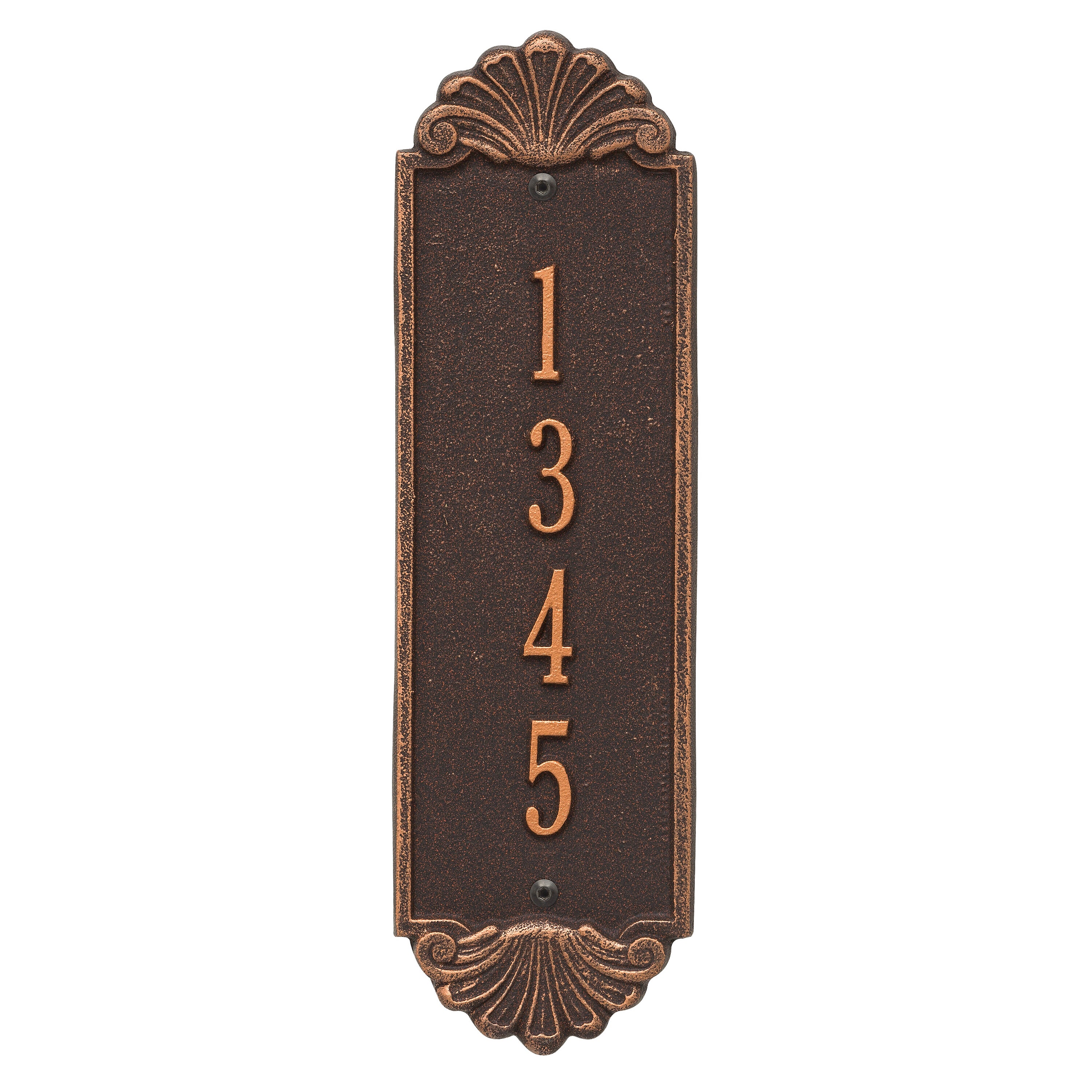 Shell Vertical Small Wall Plaque