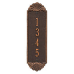 Shell Vertical Small Wall Plaque