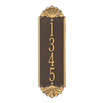 Shell Vertical Small Wall Plaque