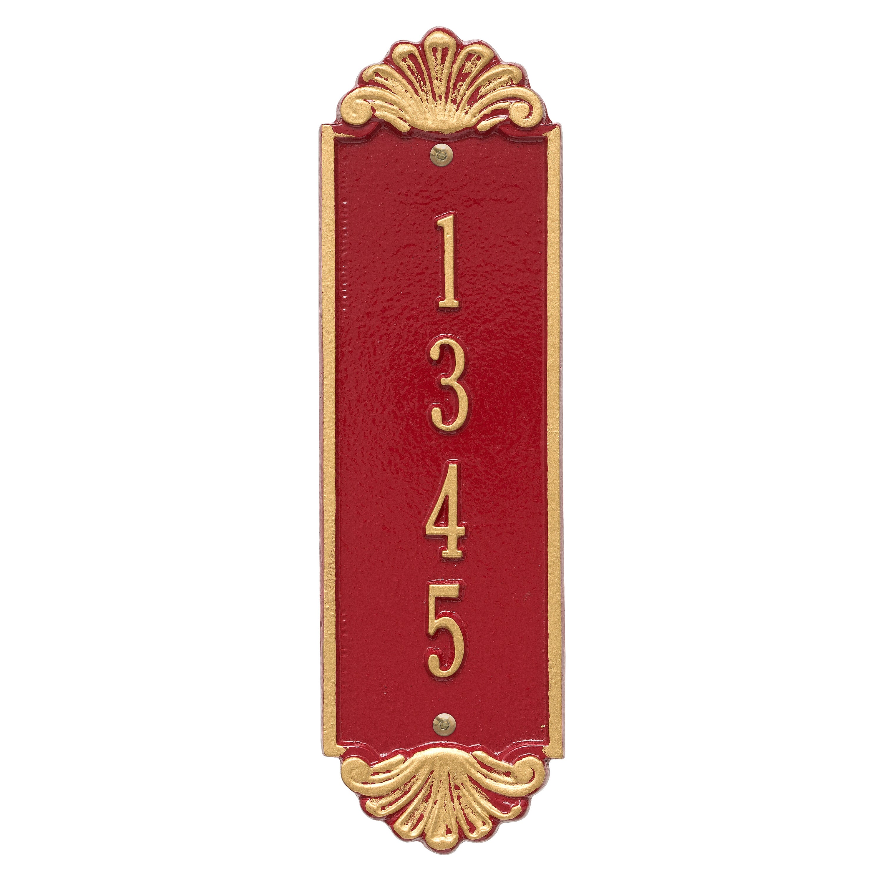 Shell Vertical Small Wall Plaque