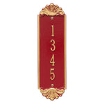 Shell Vertical Small Wall Plaque