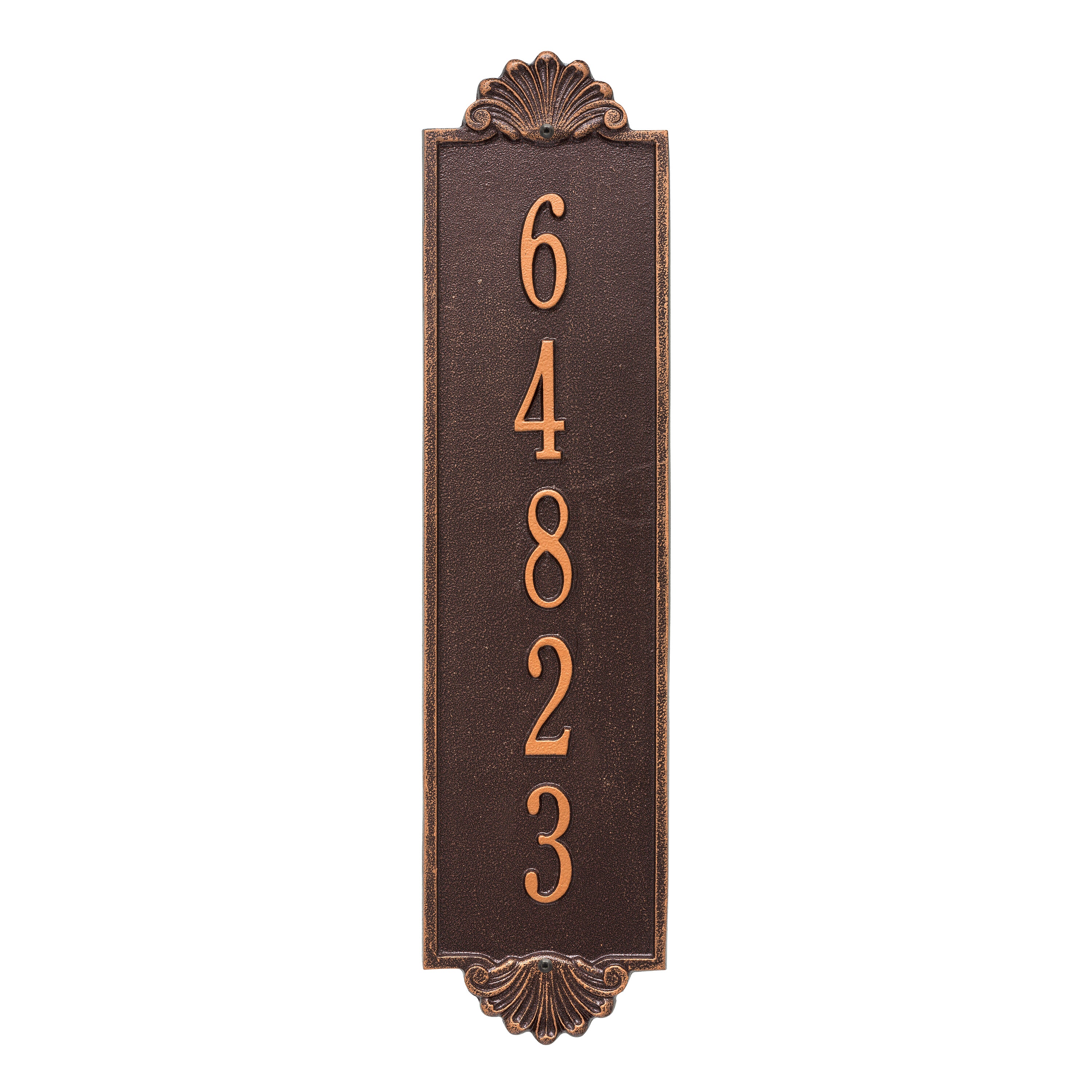 Shell Vertical Estate Wall Plaque