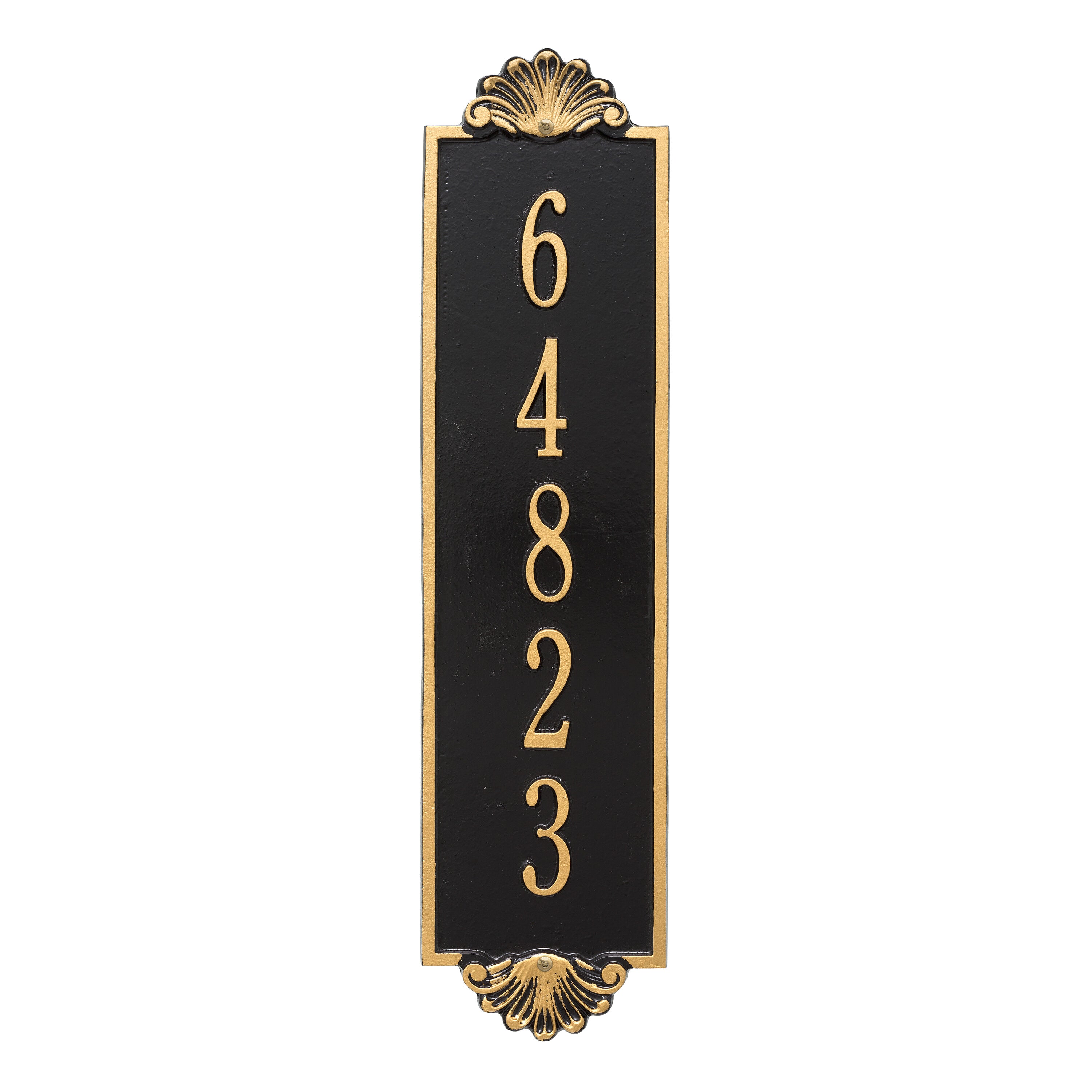 Shell Vertical Estate Wall Plaque