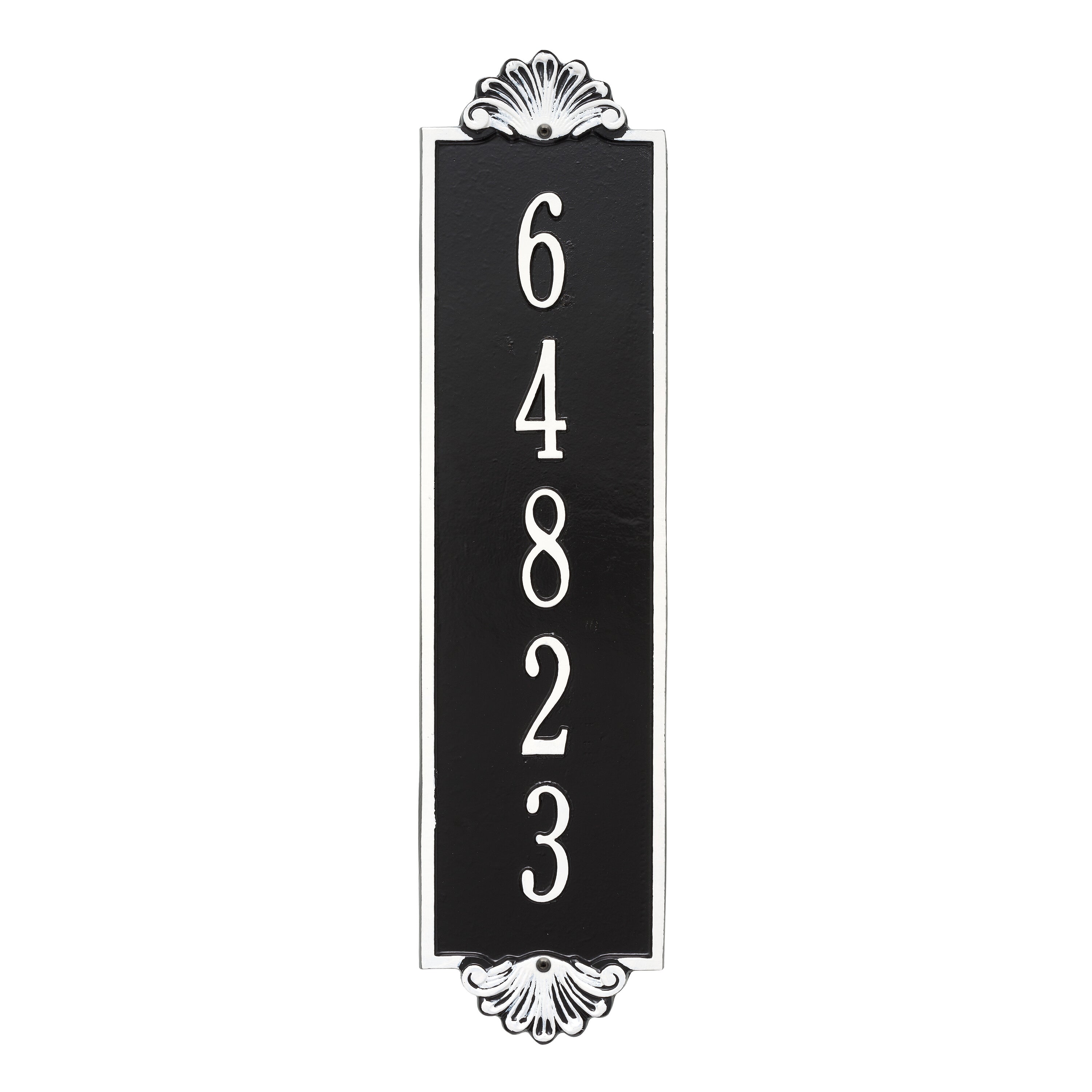 Shell Vertical Estate Wall Plaque