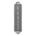 Shell Vertical Estate Wall Plaque