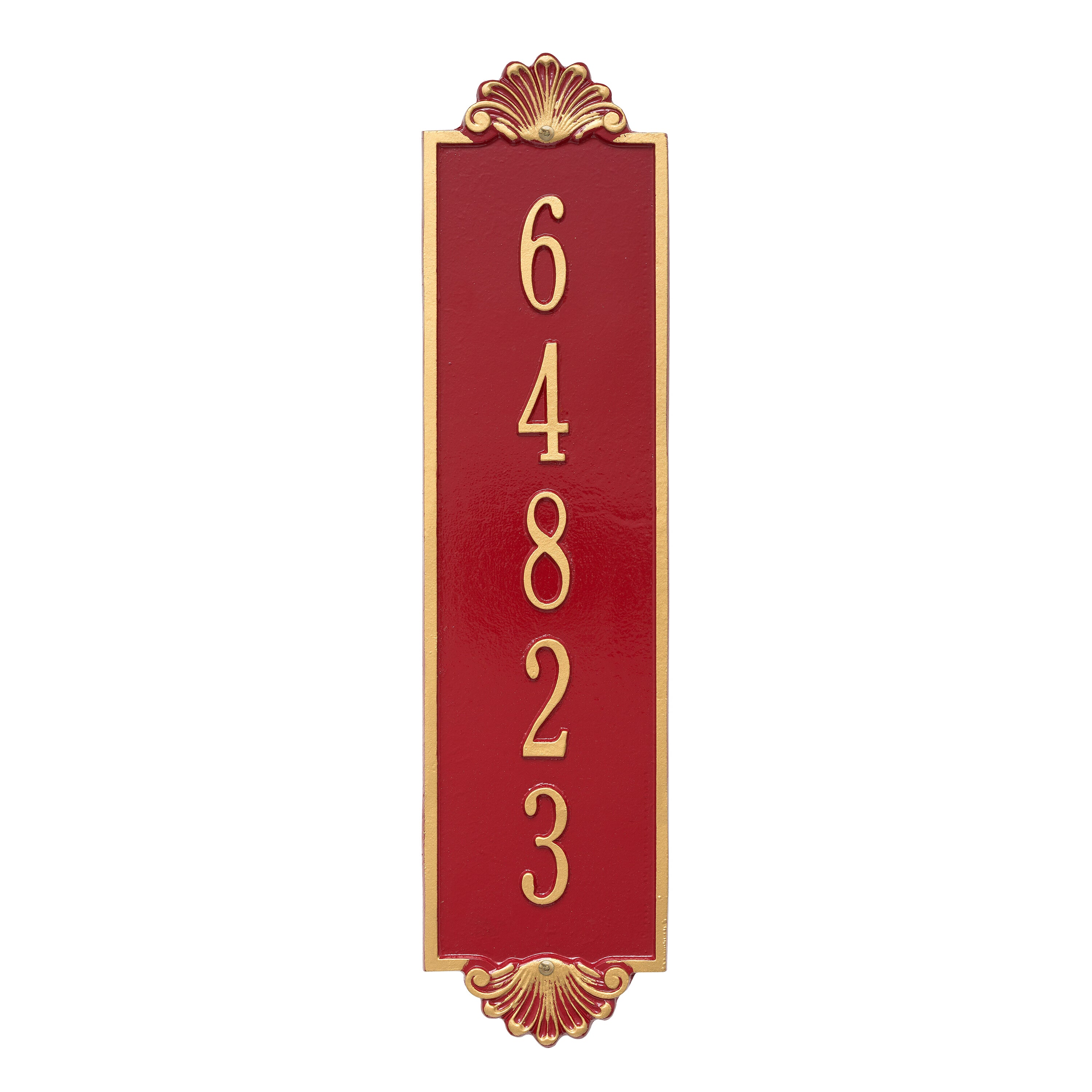 Shell Vertical Estate Wall Plaque
