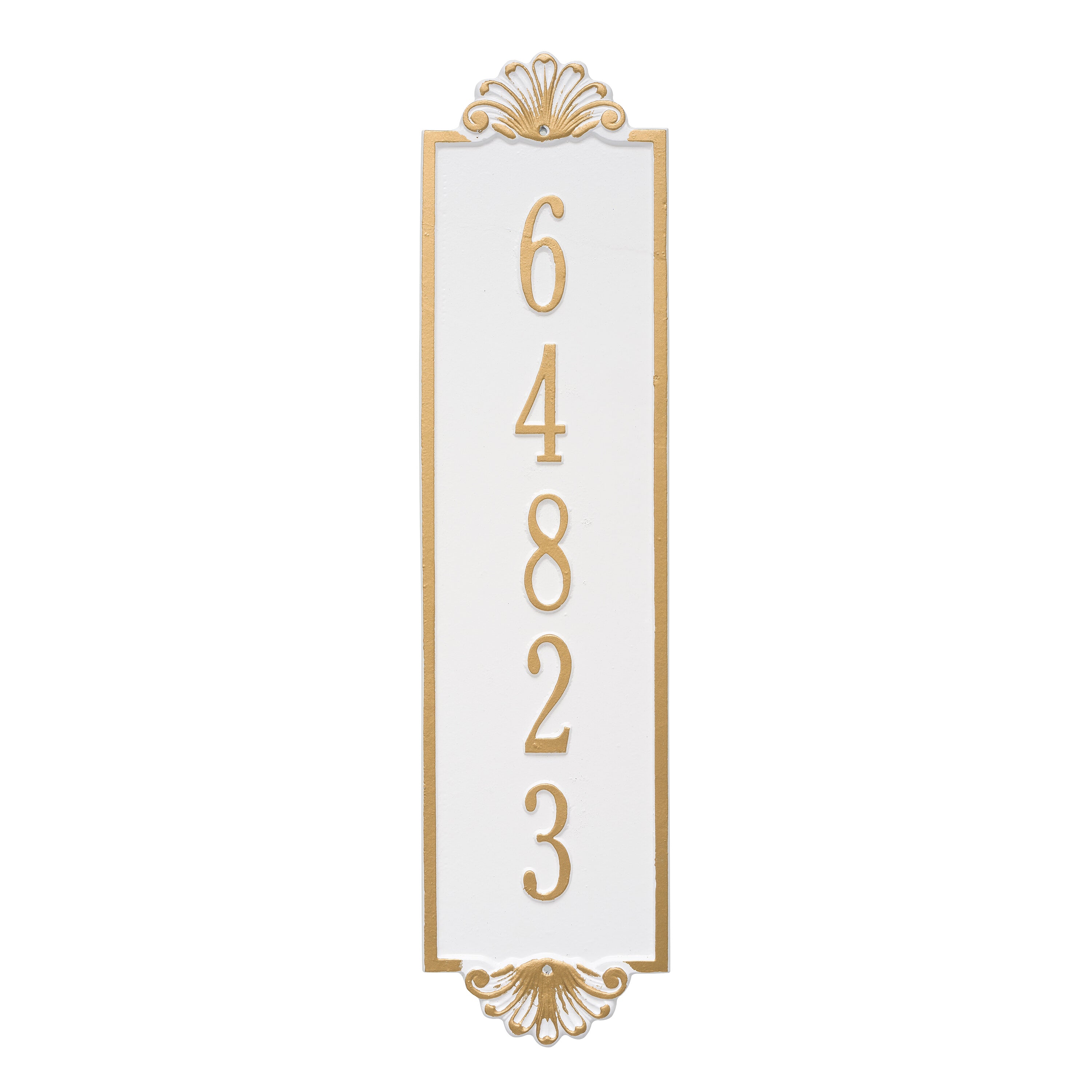 Shell Vertical Estate Wall Plaque