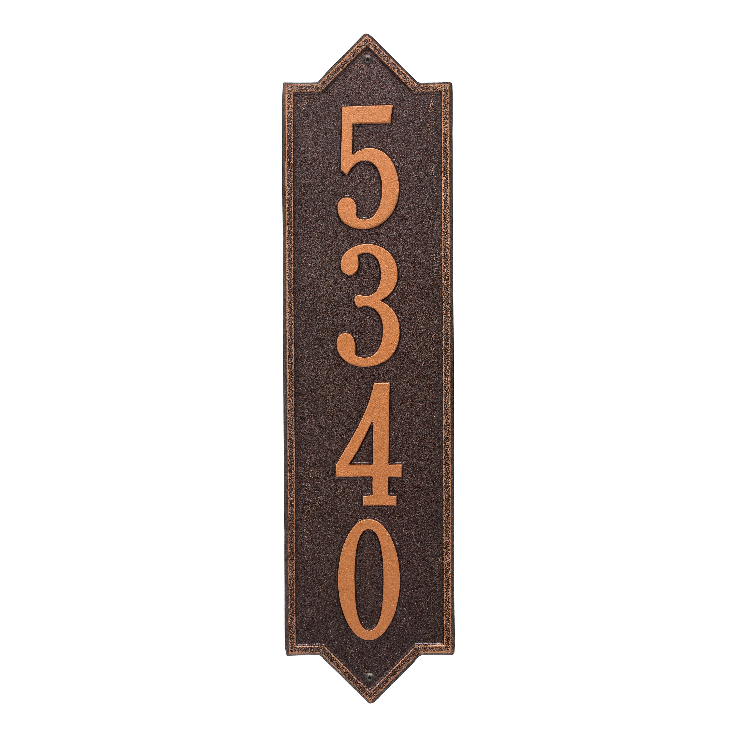 Norfolk Vertical Estate Wall Plaque