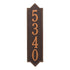 Norfolk Vertical Estate Wall Plaque