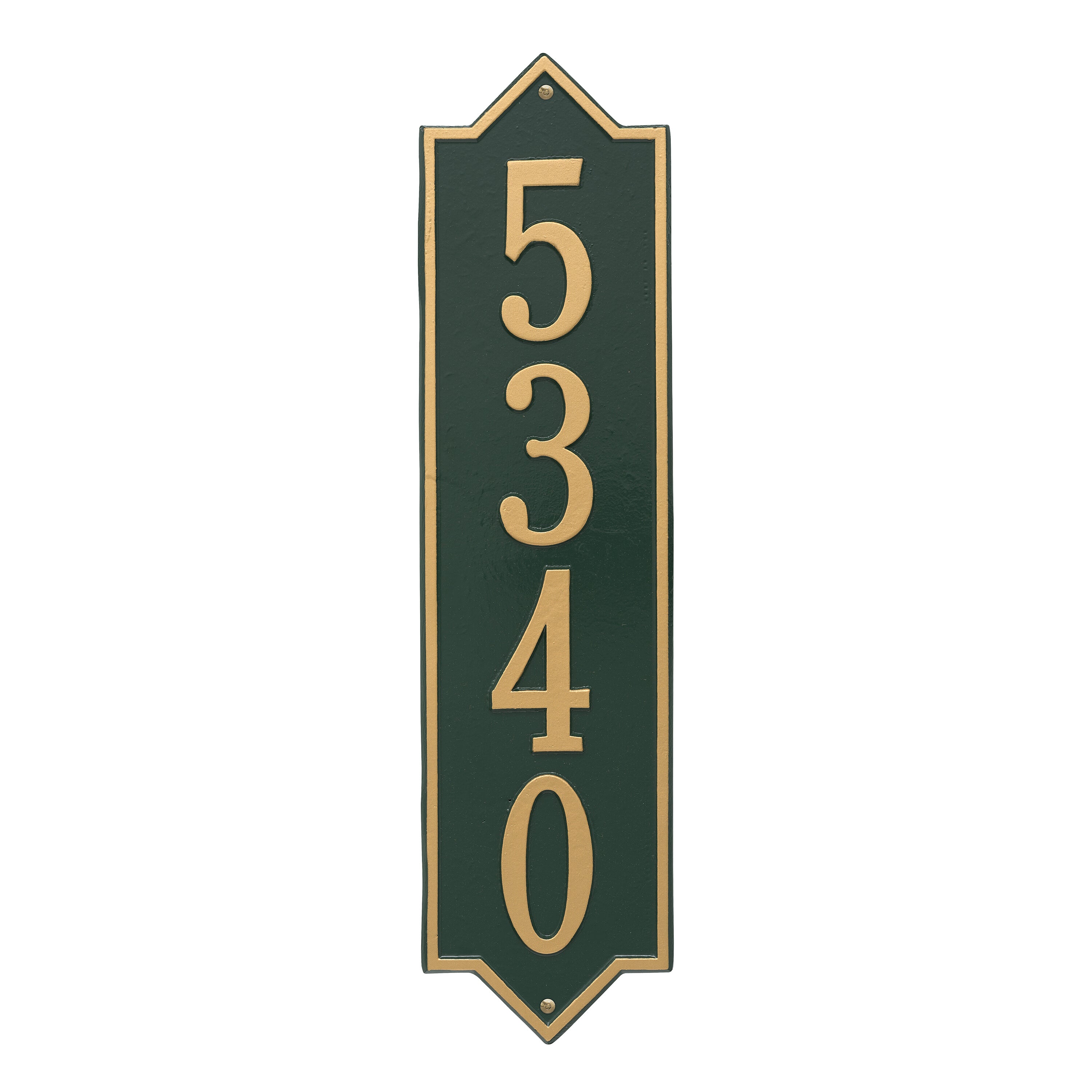 Norfolk Vertical Estate Wall Plaque