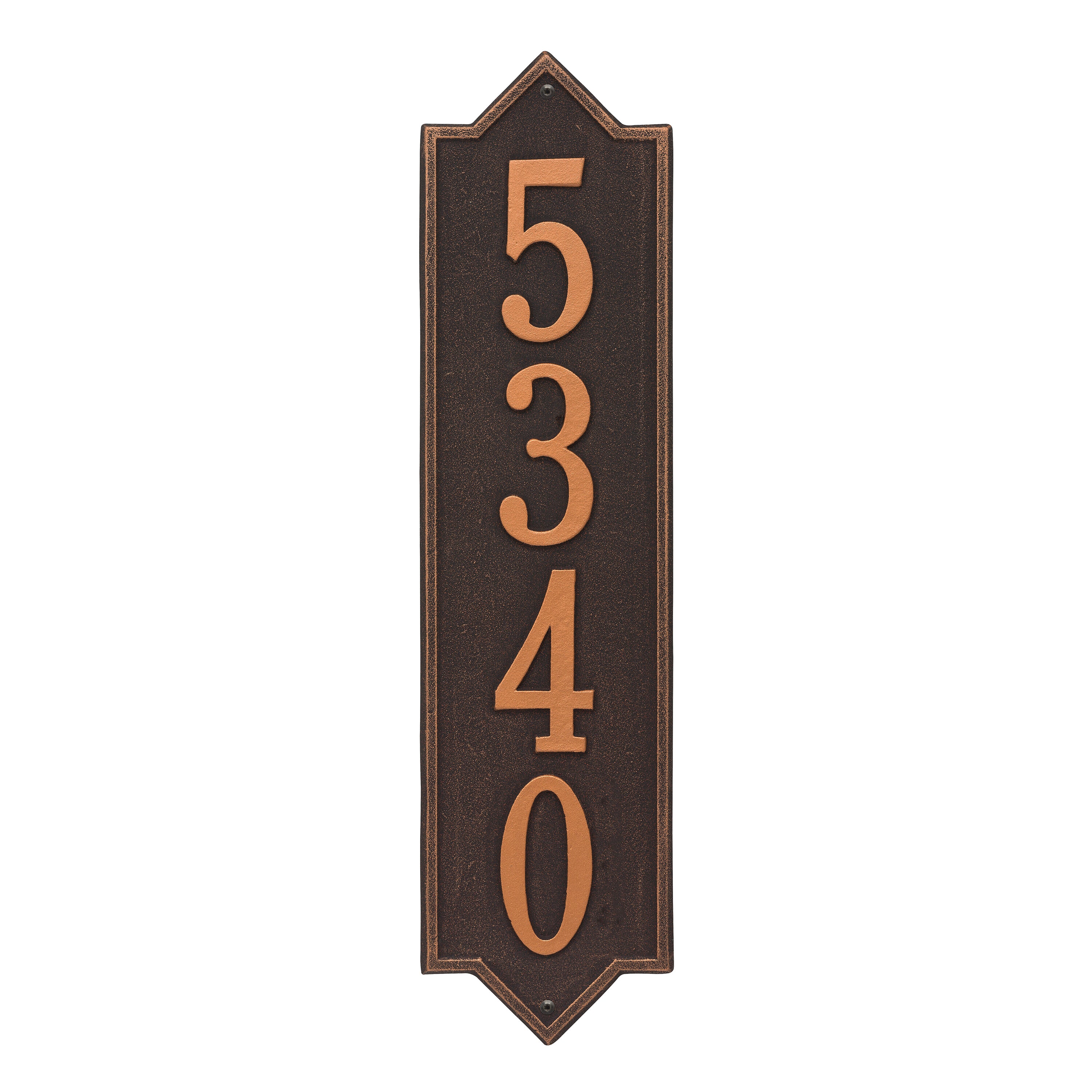 Norfolk Vertical Estate Wall Plaque