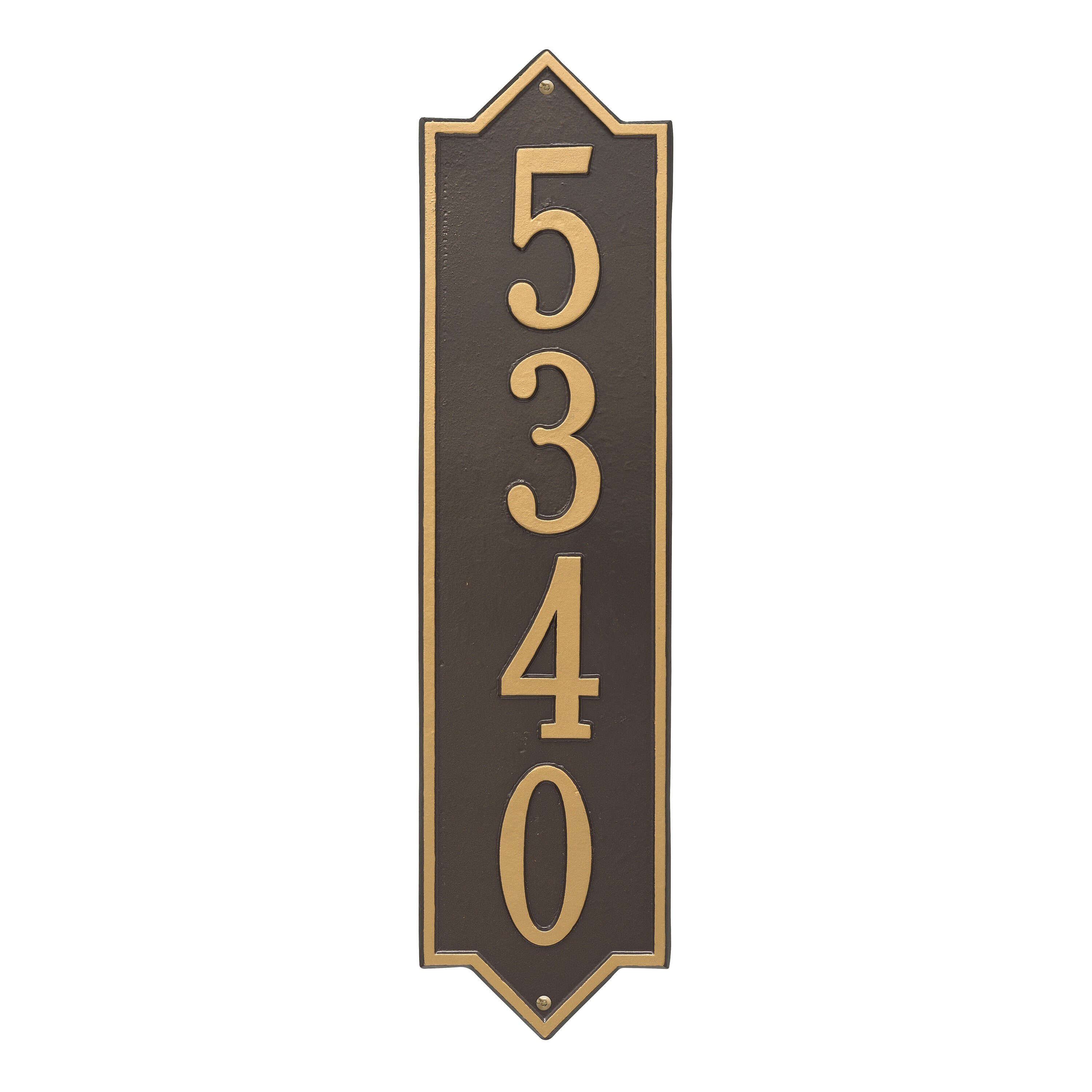 Norfolk Vertical Estate Wall Plaque