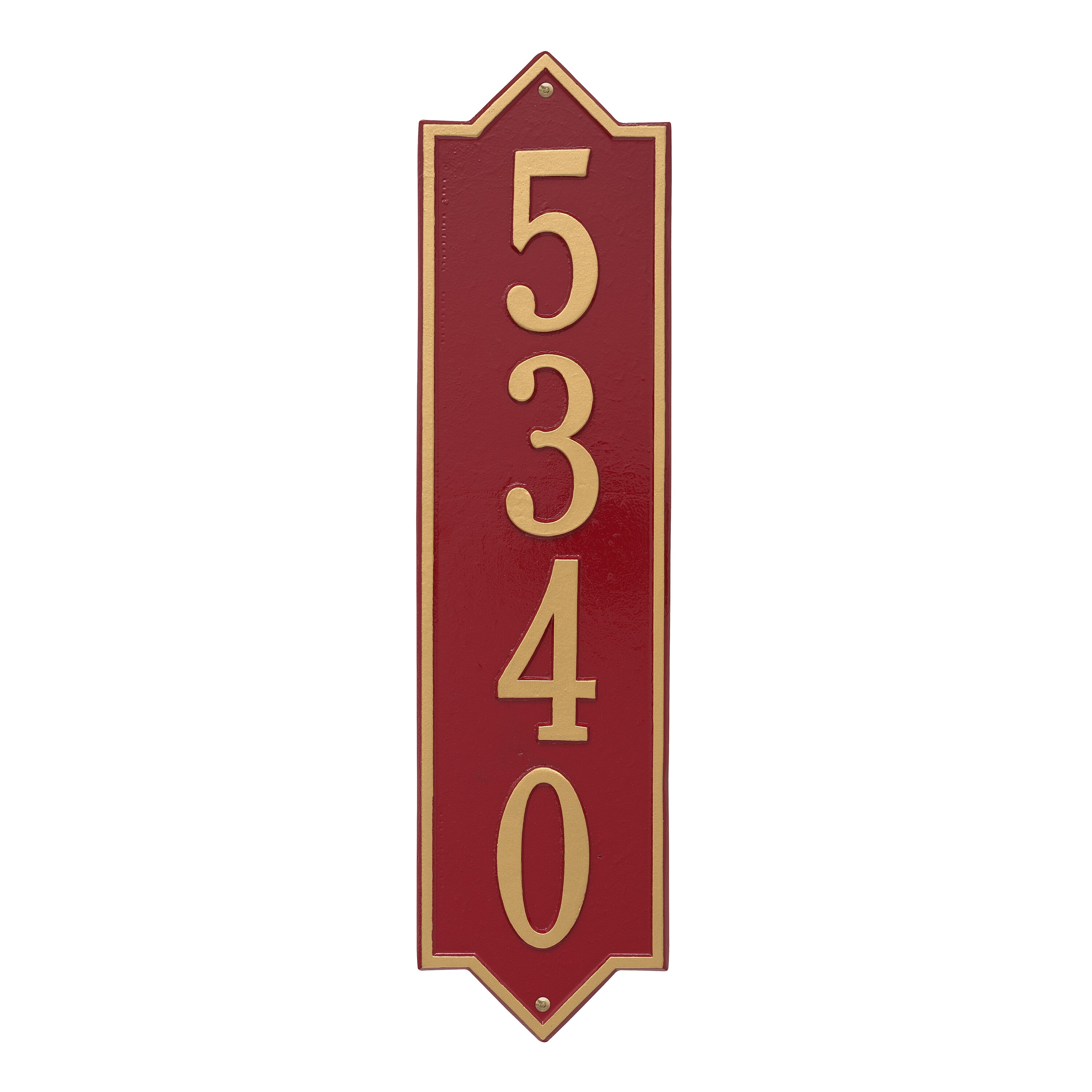 Norfolk Vertical Estate Wall Plaque