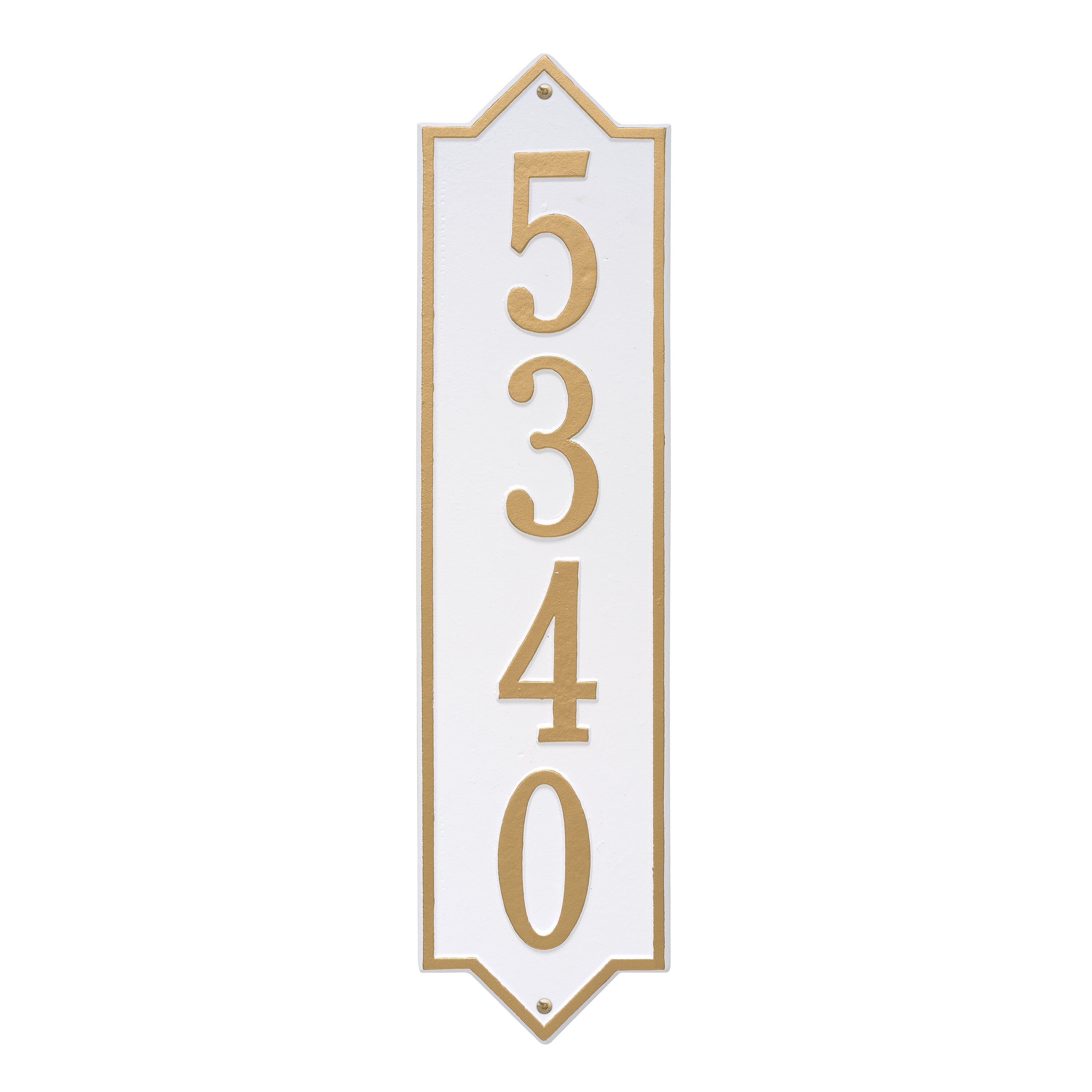 Norfolk Vertical Estate Wall Plaque