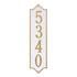 Norfolk Vertical Estate Wall Plaque