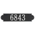 Richmond Horizontal Estate Wall Address Plaque