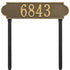 Richmond Horizontal Estate Lawn Address Plaque