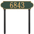 Richmond Horizontal Estate Lawn Address Plaque