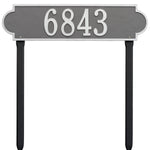 Richmond Horizontal Estate Lawn Address Plaque