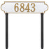 Richmond Horizontal Estate Lawn Address Plaque