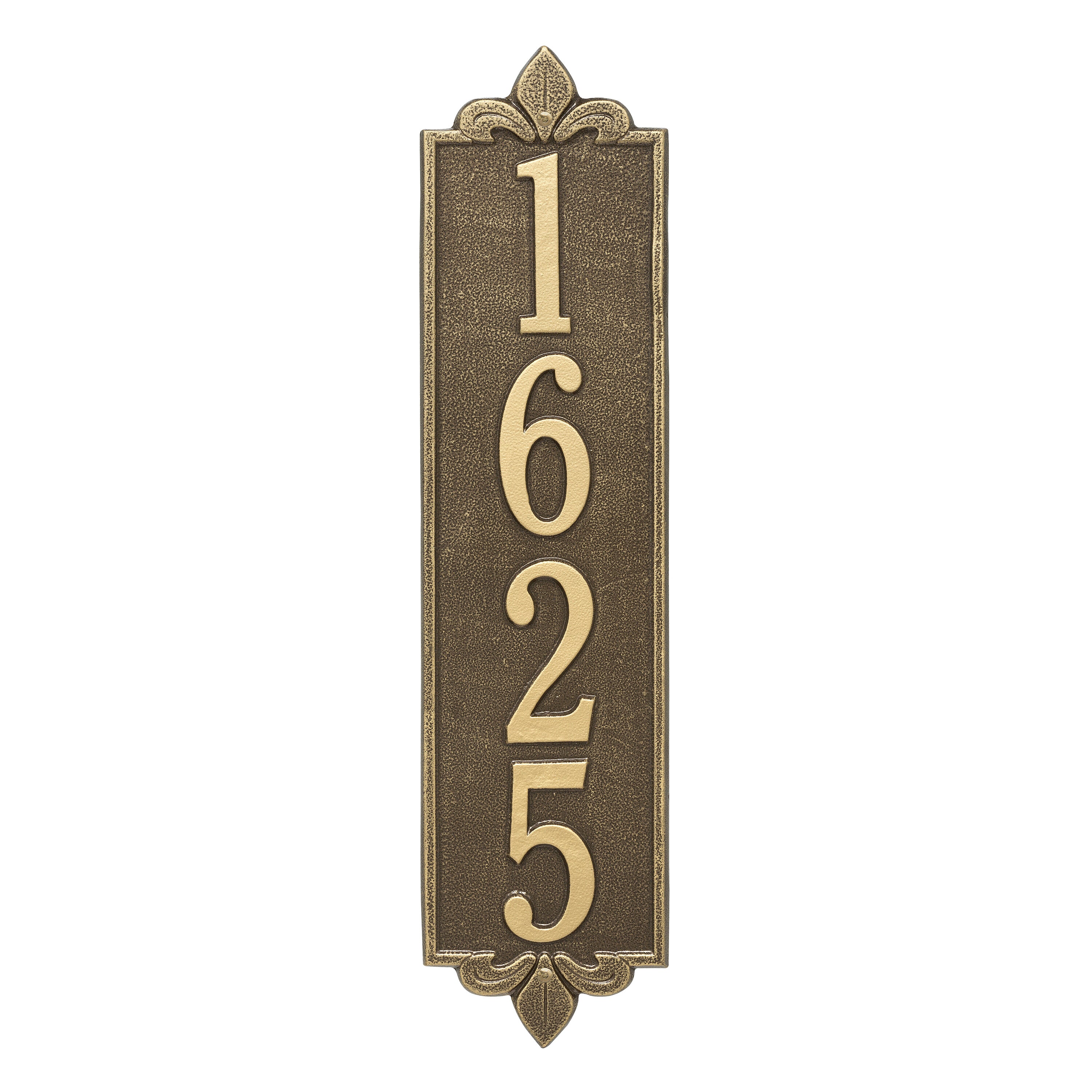 Lyon Vertical Estate Wall Plaque