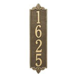 Lyon Vertical Estate Wall Plaque