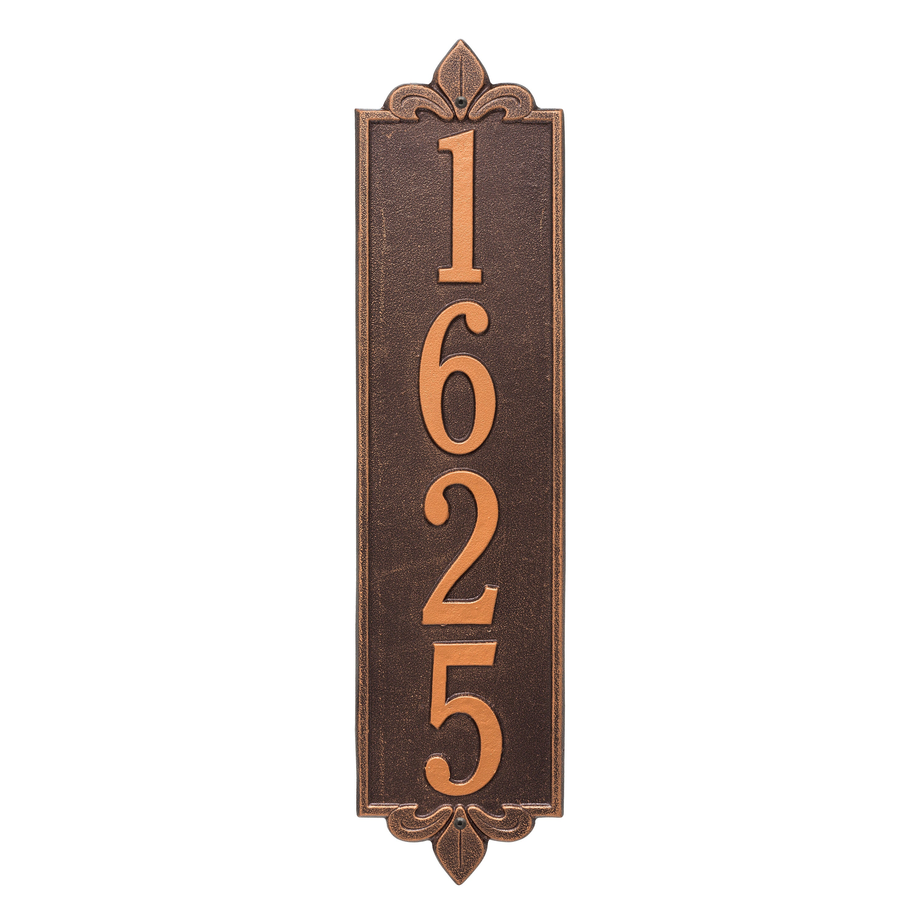 Lyon Vertical Estate Wall Plaque