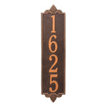 Lyon Vertical Estate Wall Plaque