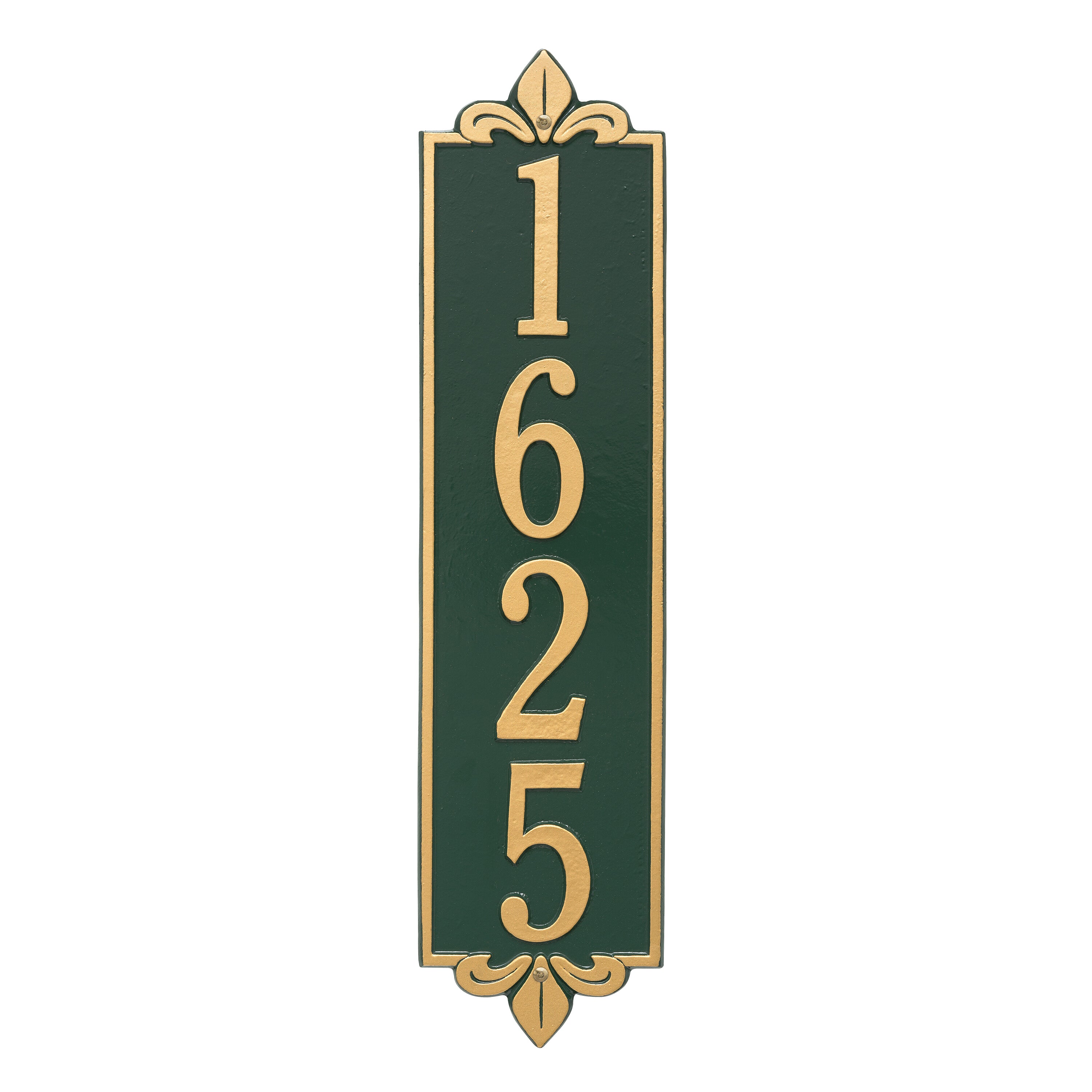 Lyon Vertical Estate Wall Plaque