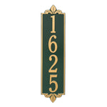 Lyon Vertical Estate Wall Plaque