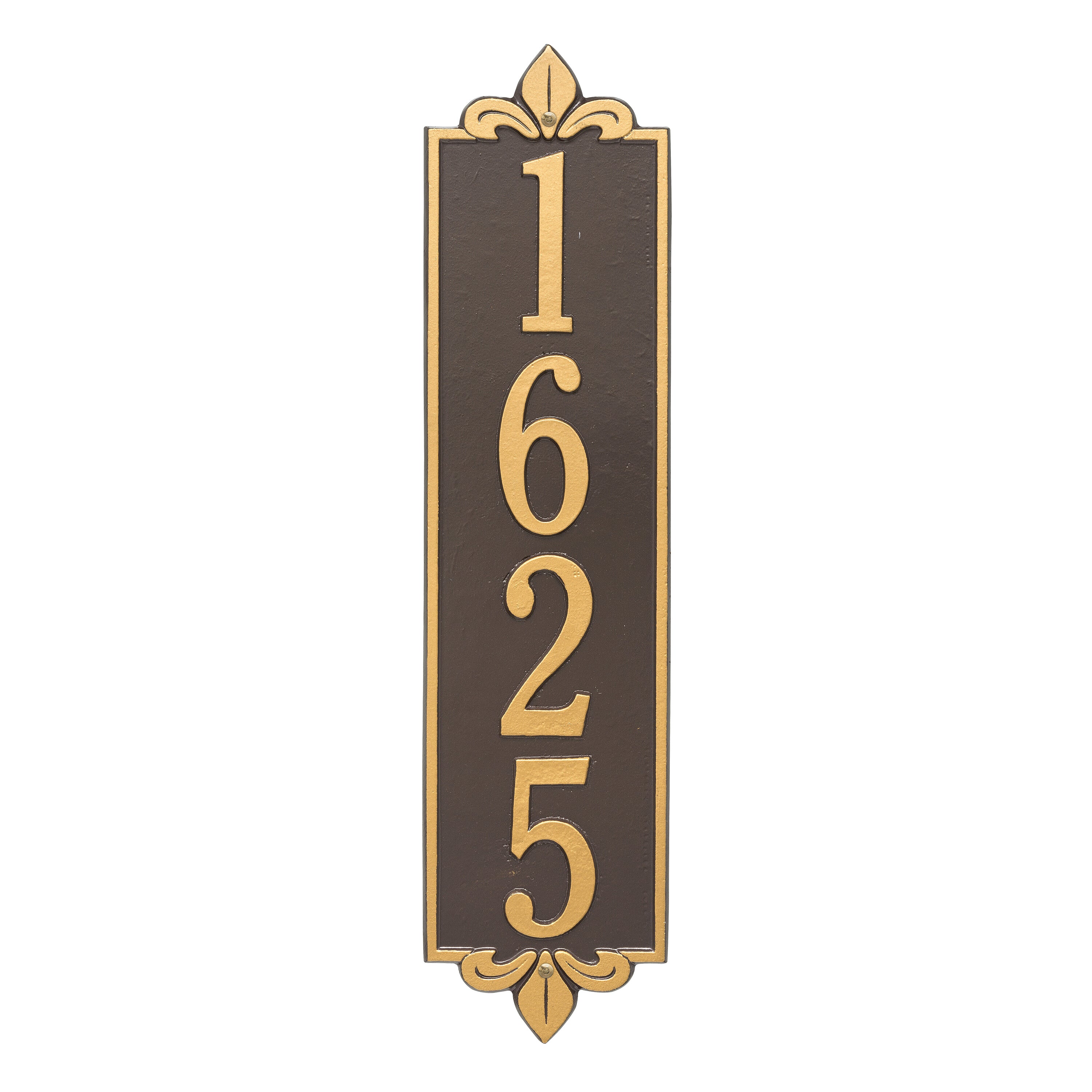 Lyon Vertical Estate Wall Plaque