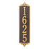 Lyon Vertical Estate Wall Plaque