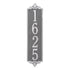 Lyon Vertical Estate Wall Plaque