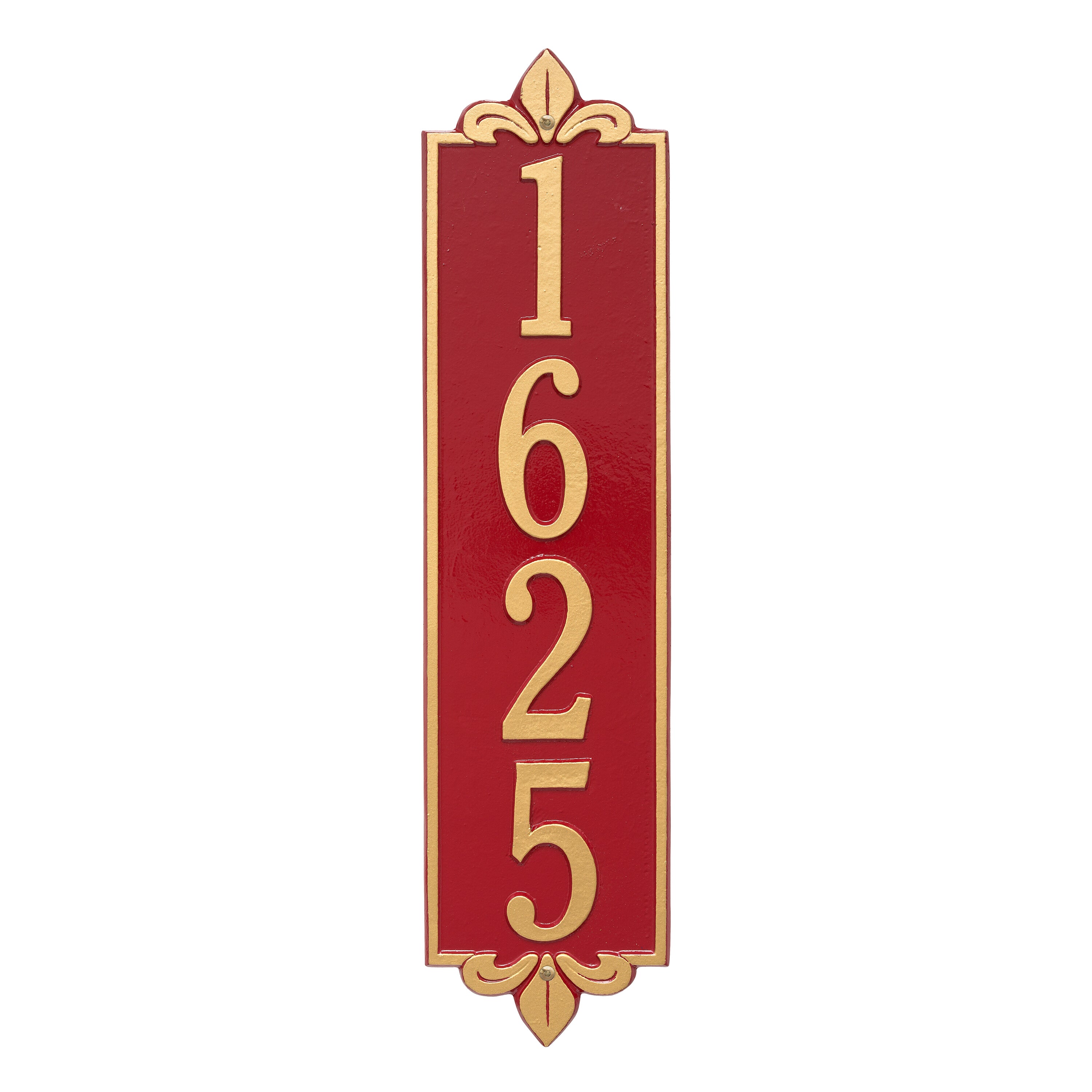 Lyon Vertical Estate Wall Plaque