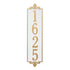Lyon Vertical Estate Wall Plaque