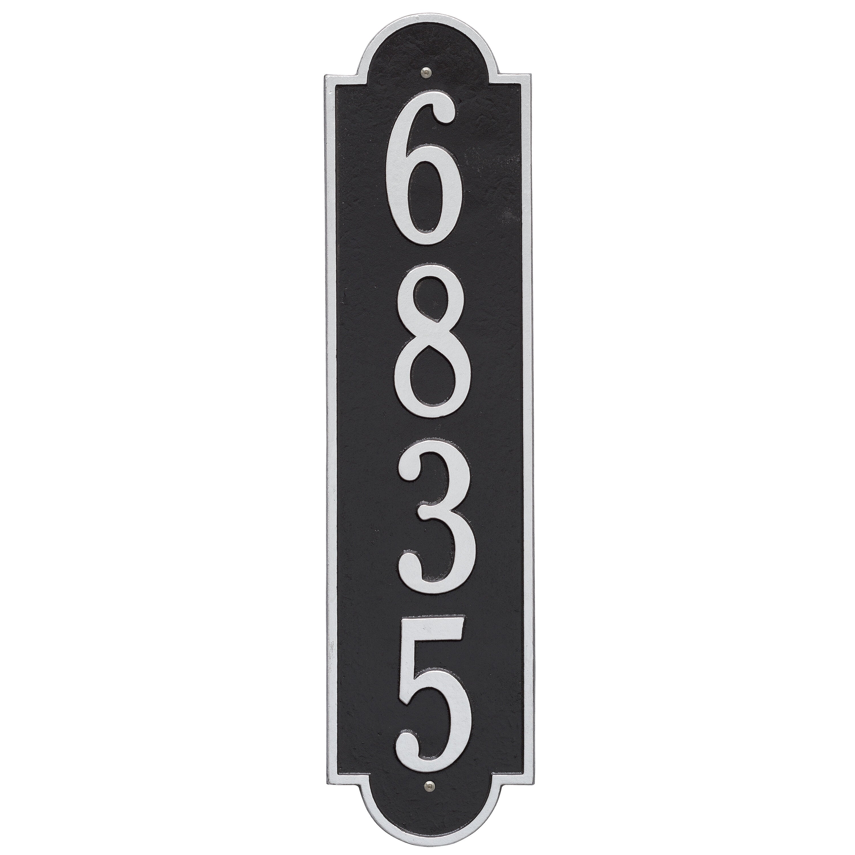 Richmond Vertical Estate Wall Address Plaque