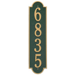Richmond Vertical Estate Wall Address Plaque