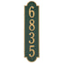 Richmond Vertical Estate Wall Address Plaque