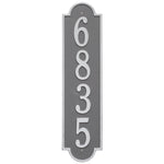 Richmond Vertical Estate Wall Address Plaque